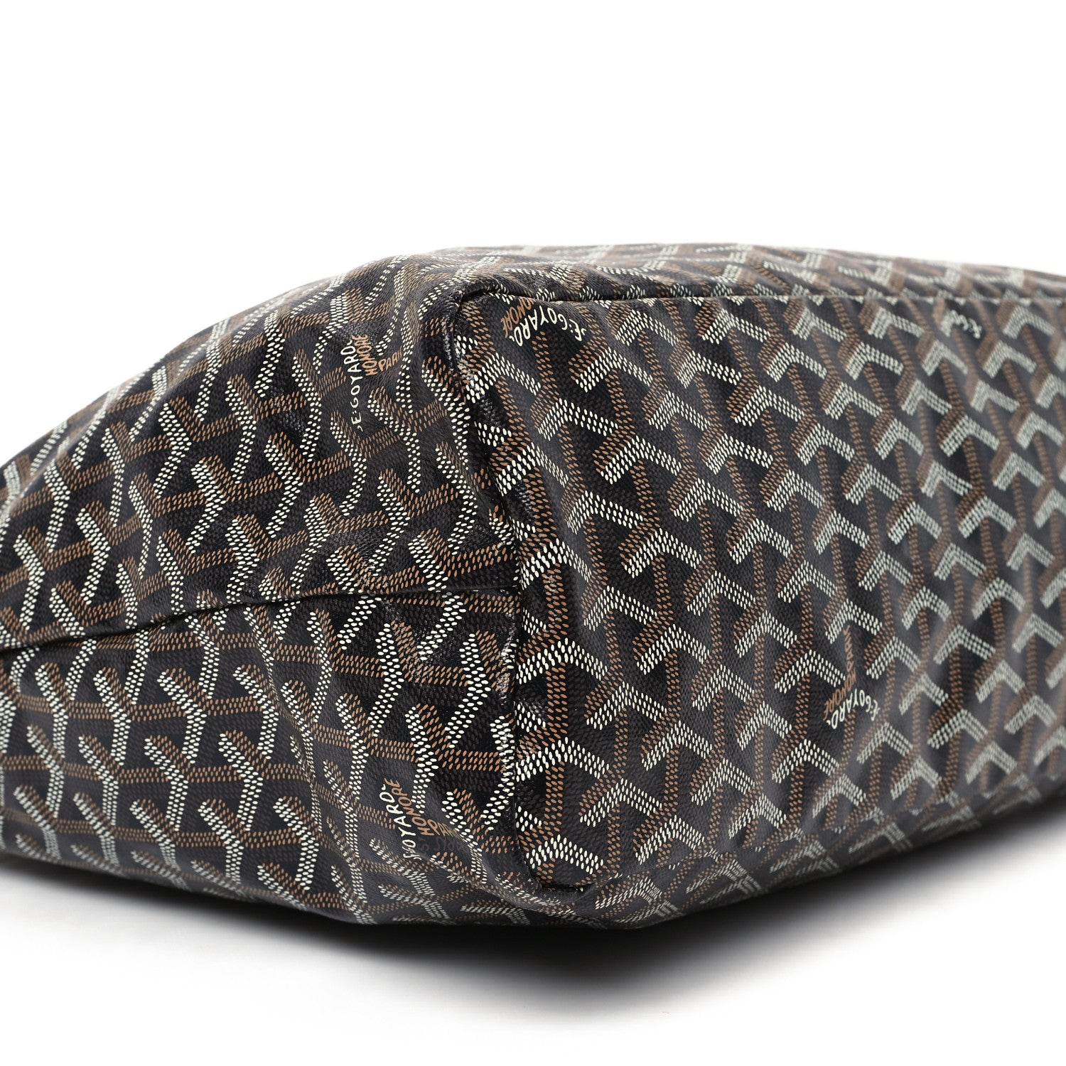 Goyard Goyardine Boheme Hobo Black Gold 10 of 12