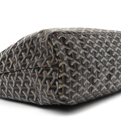 Goyard Goyardine Boheme Hobo Black Gold 10 of 12