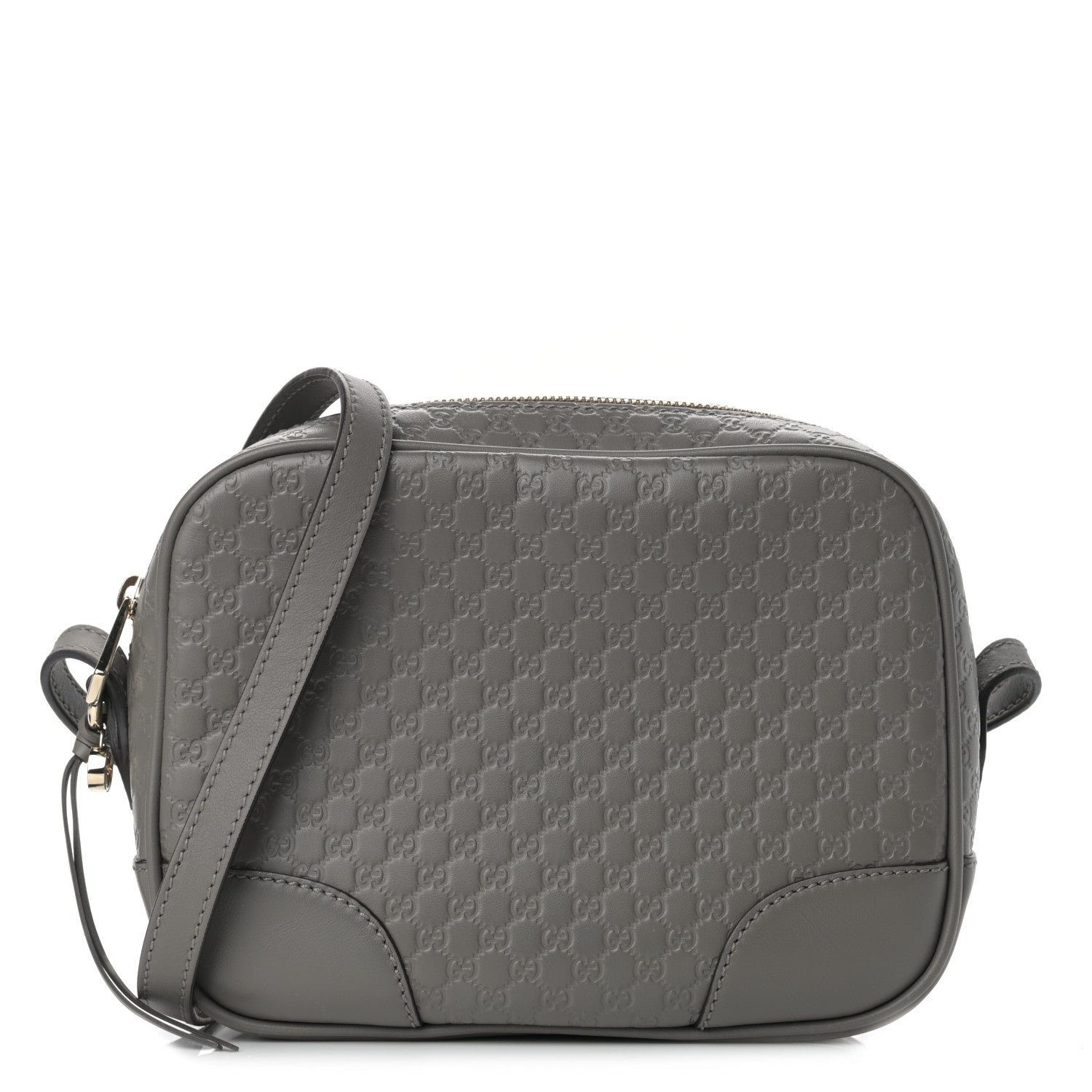 Gucci Microguccissima Mini Bree Messenger Bag Grey 1 of 9