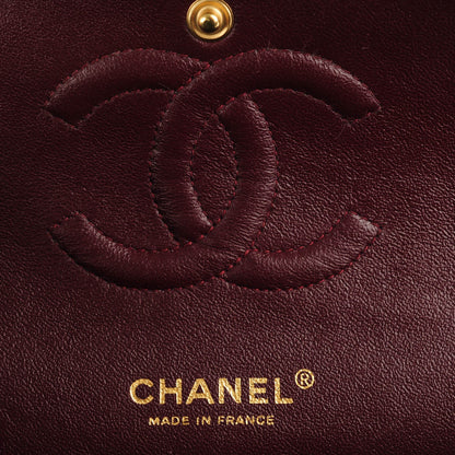 Chanel Lambskin Quilted Medium Double Flap Black 6 of 9