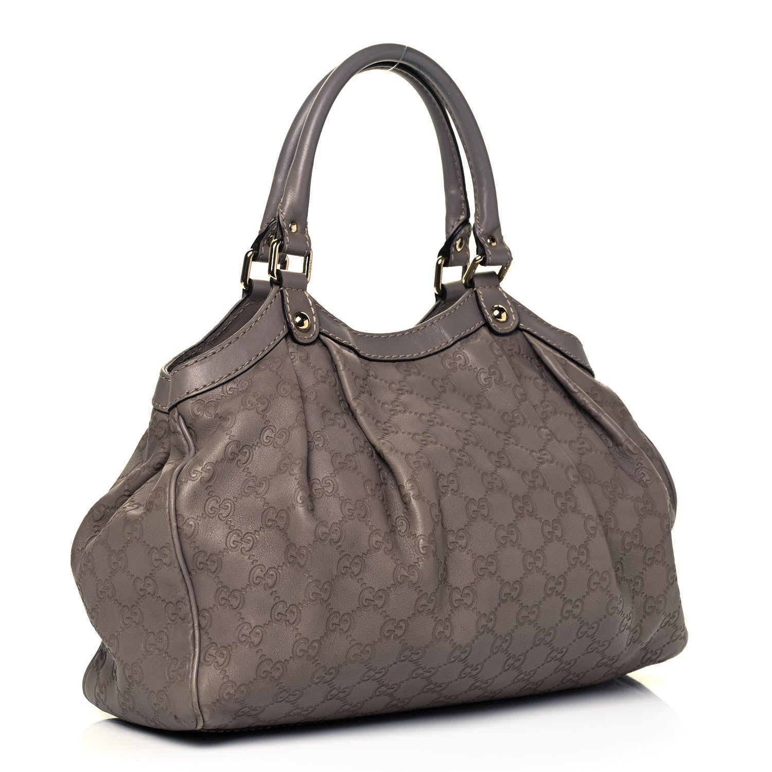 Gucci Guccissima Medium Sukey Tote Taupe 3 of 12