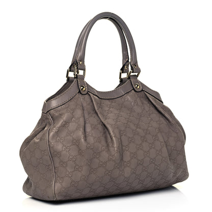 Gucci Guccissima Medium Sukey Tote Taupe 3 of 12