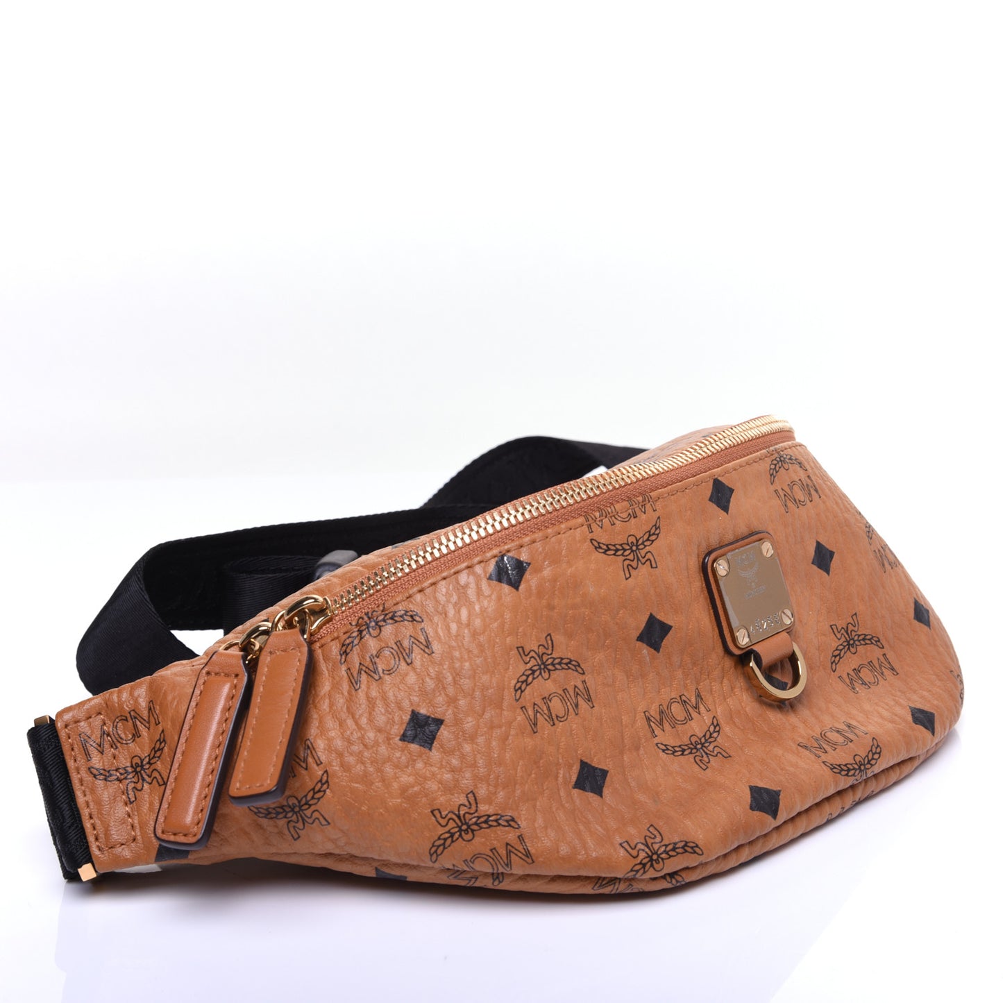 Visetos Small Fusten Belt Bag Cognac