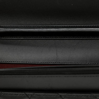 Chanel Lambskin Quilted Wallet On Chain WOC Black 9 of 14