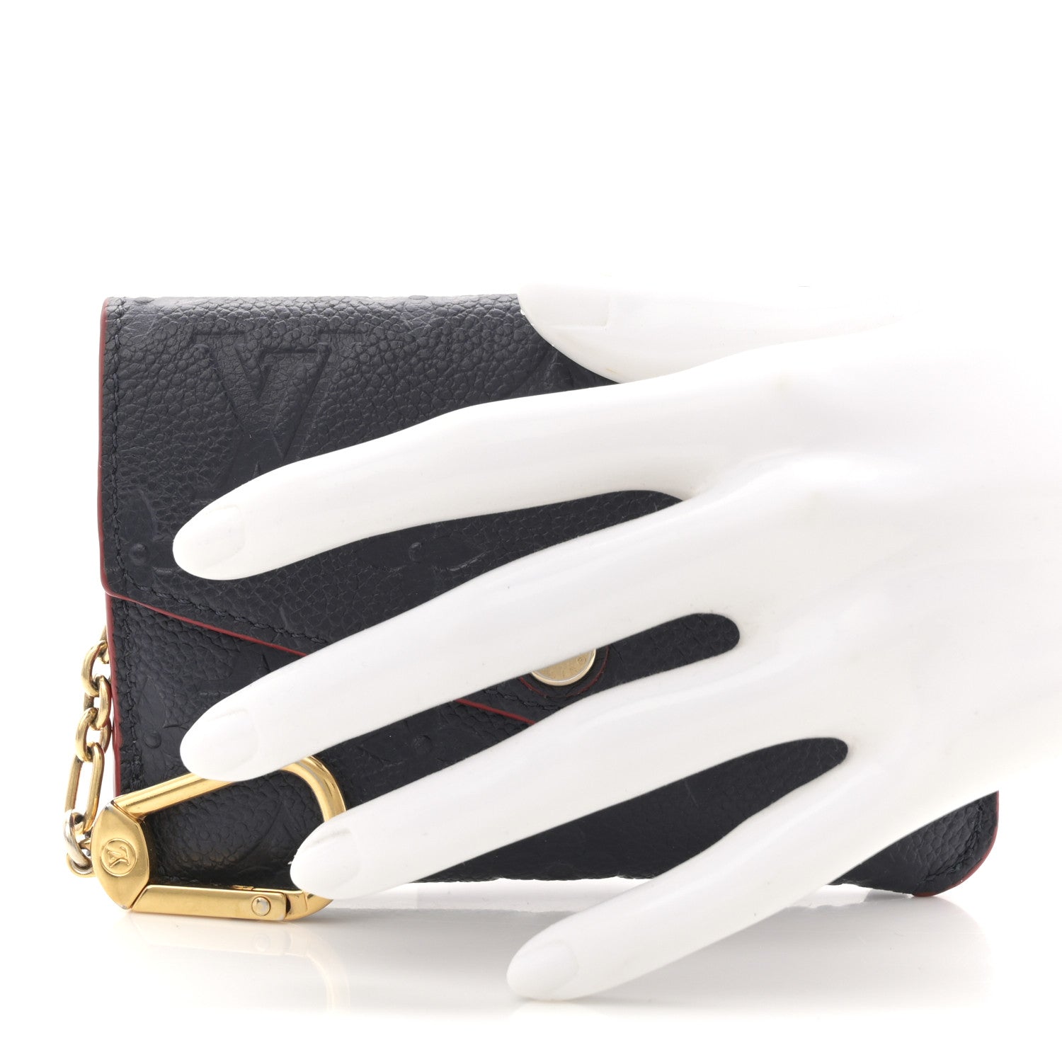Louis Vuitton Empreinte Key Pouch Marine Rouge 2 of 8