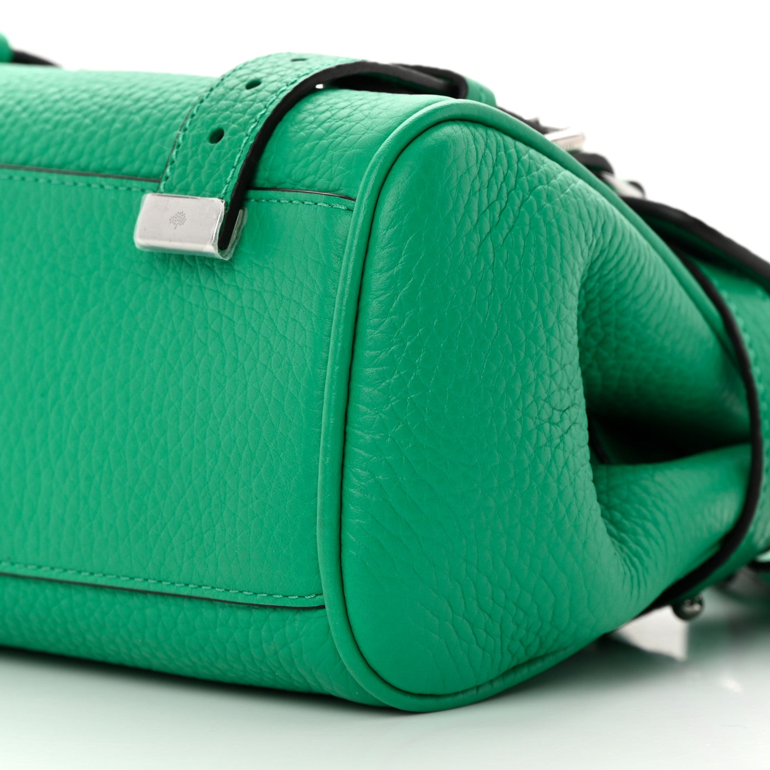 Mulberry Heavy Grain Mini Alexa Lawn Green 1345008 – FASHIONPHILE