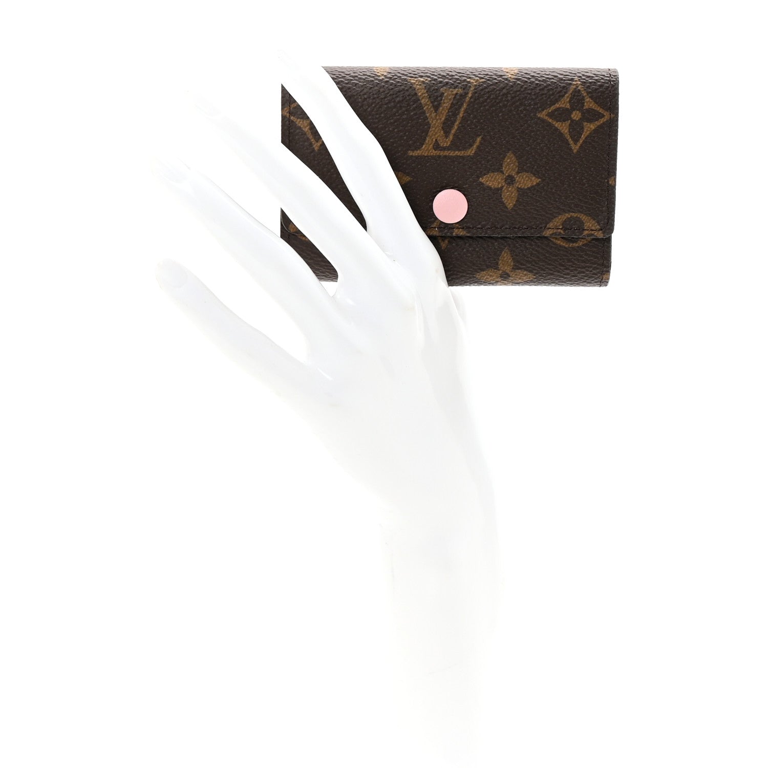 Louis Vuitton Monogram Multicles 6 Key Holder Rose Ballerine 2 of 7