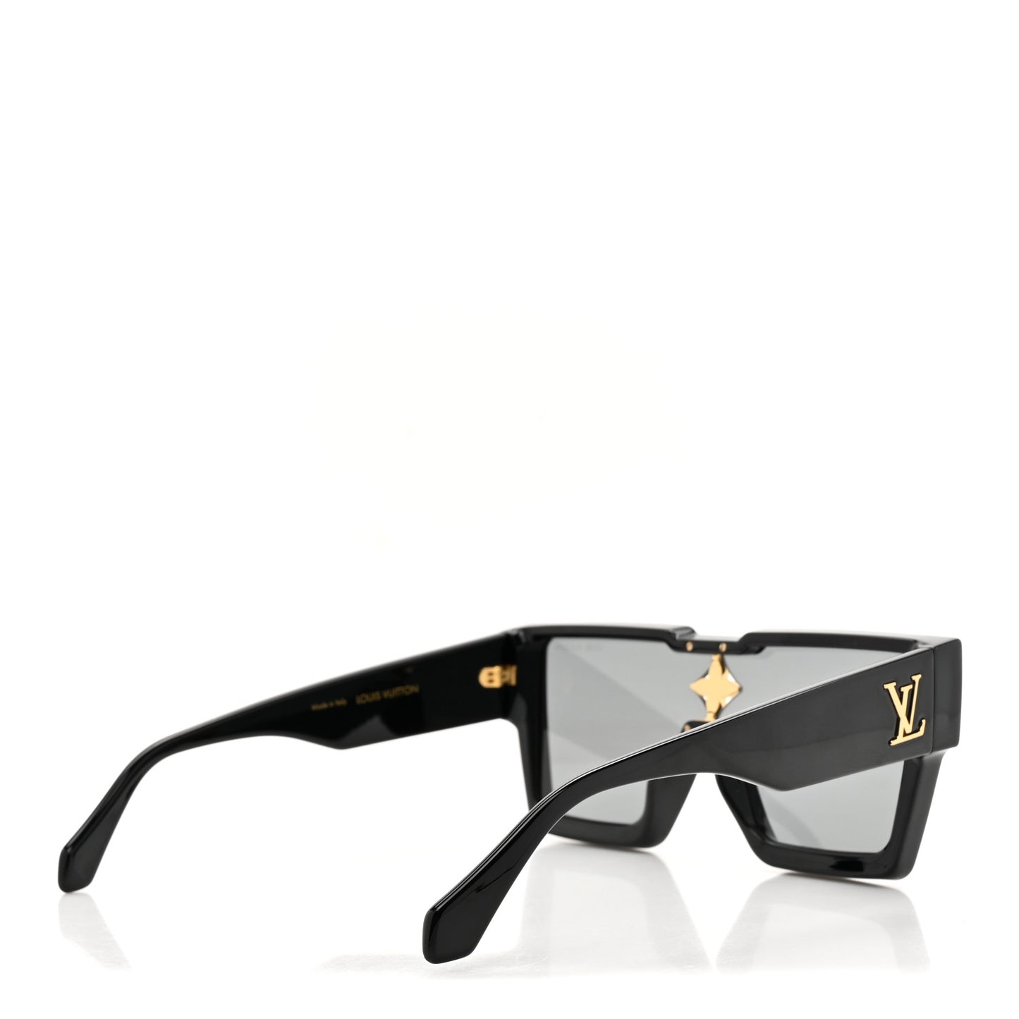Acetate Swarovski Crystal Cyclone Sunglasses Z1578E Black
