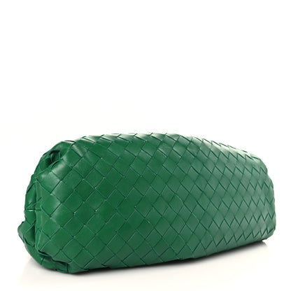 Bottega Veneta Nappa Maxi Intrecciato The Pouch Oversized Clutch Racing Green 4 of 9