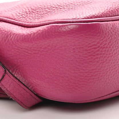 Gucci Cellarius Calfskin Small Soho Disco Bag Bright Bouganville 10 of 11