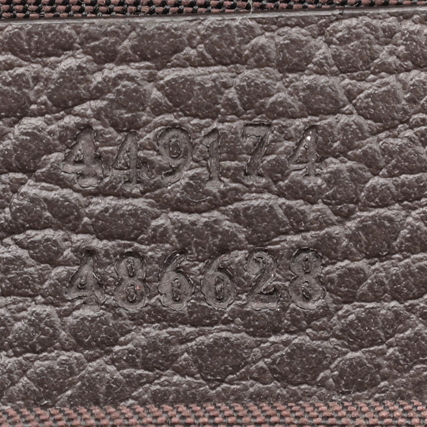 Monogram Dollar Calfskin Belt Bag Beige Ebony Testa di Moro Marrone Scuro