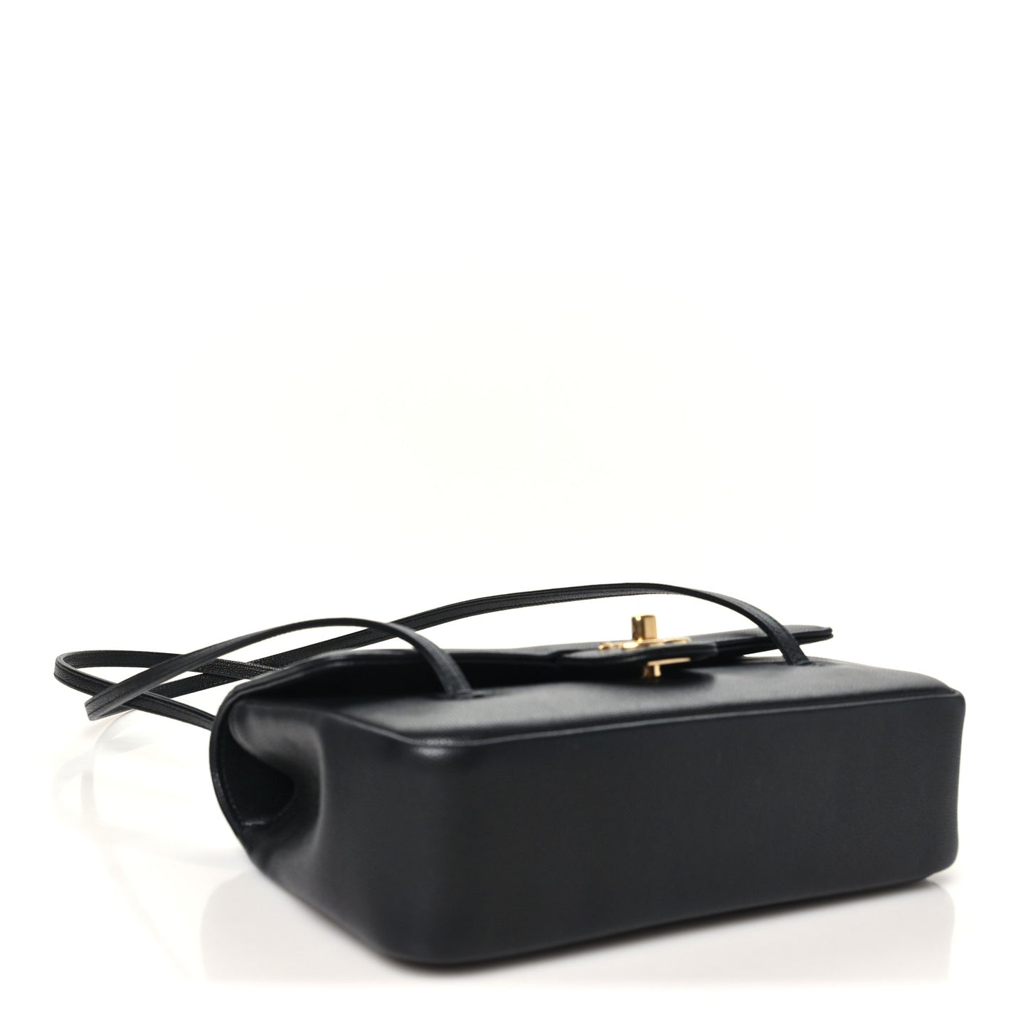Shiny Caviar Preppy Coco Small Flap Black