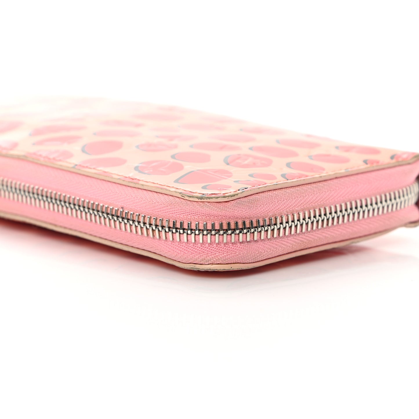 Vernis Jungle Dots Zippy Wallet Sugar Pink Poppy