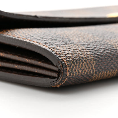 Louis Vuitton Damier Ebene Sarah Wallet 7 of 14