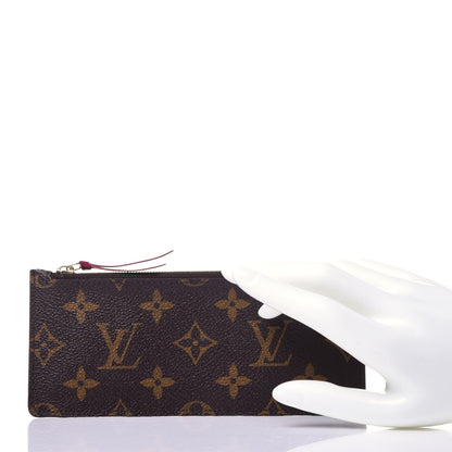 Louis Vuitton Monogram Josephine Wallet Zippered Insert Fuchsia 2 of 9