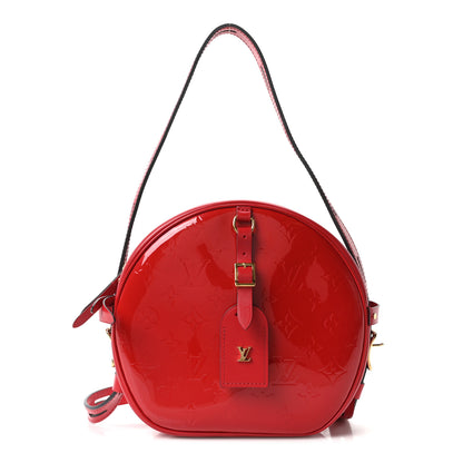 Louis Vuitton Vernis Boite Chapeau Souple MM Rouge 1 of 10