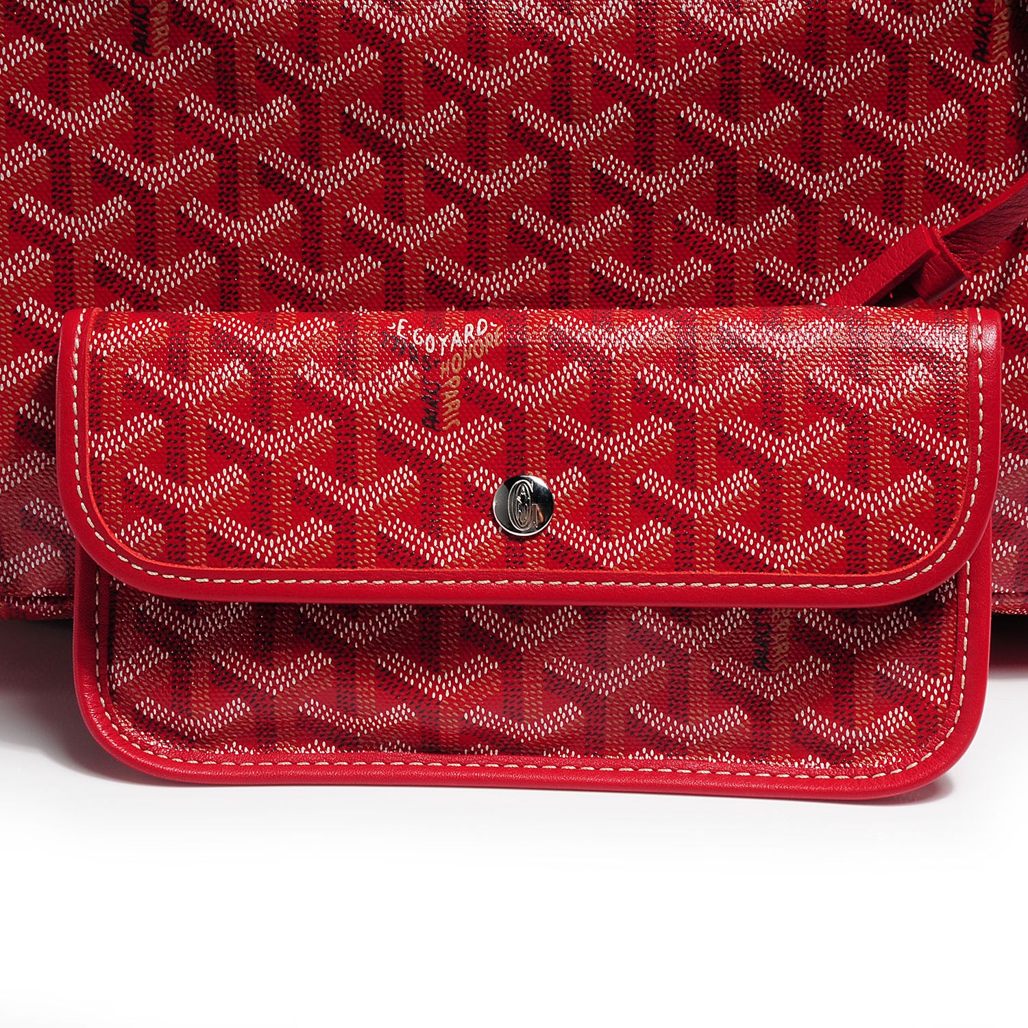 Goyard Goyardine Saint Louis PM Red 8 of 8