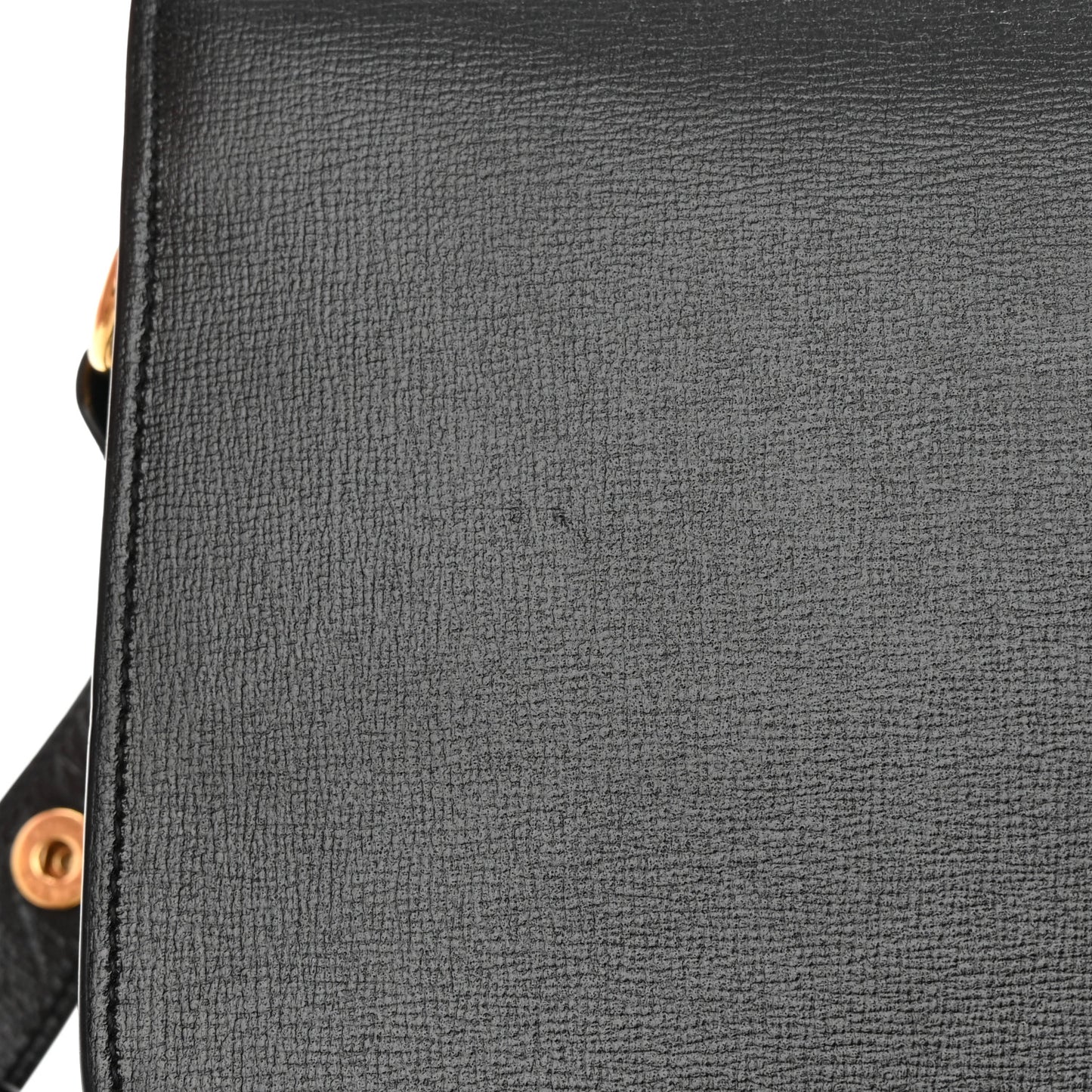 Azalea Calfskin Horsebit 1955 Shoulder Bag Black