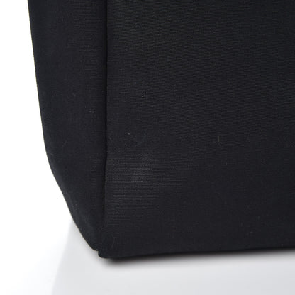 Hermes Toile Vache Calfskin Herbag 40 GM Black 13 of 14