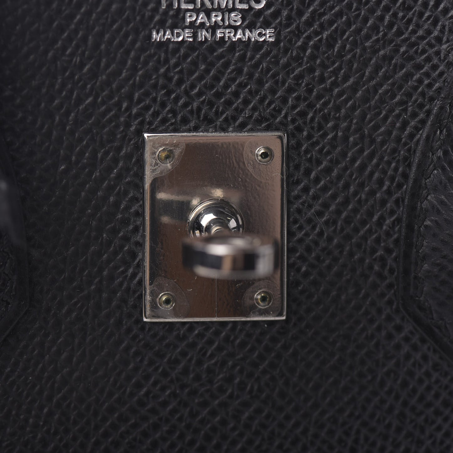 Epsom Birkin 25 Black