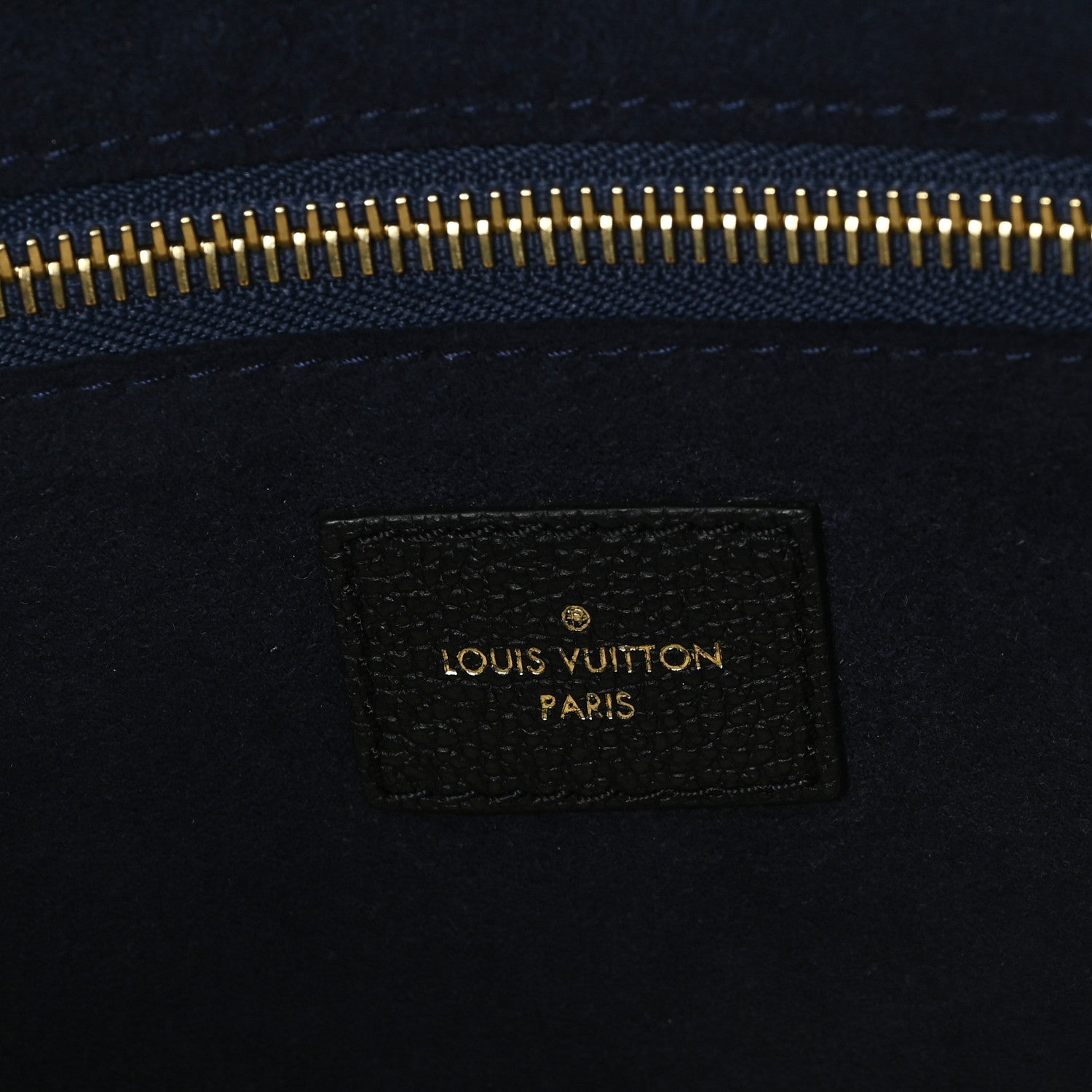 Louis Vuitton Empreinte Monogram Giant Neverfull MM Black 7 of 10