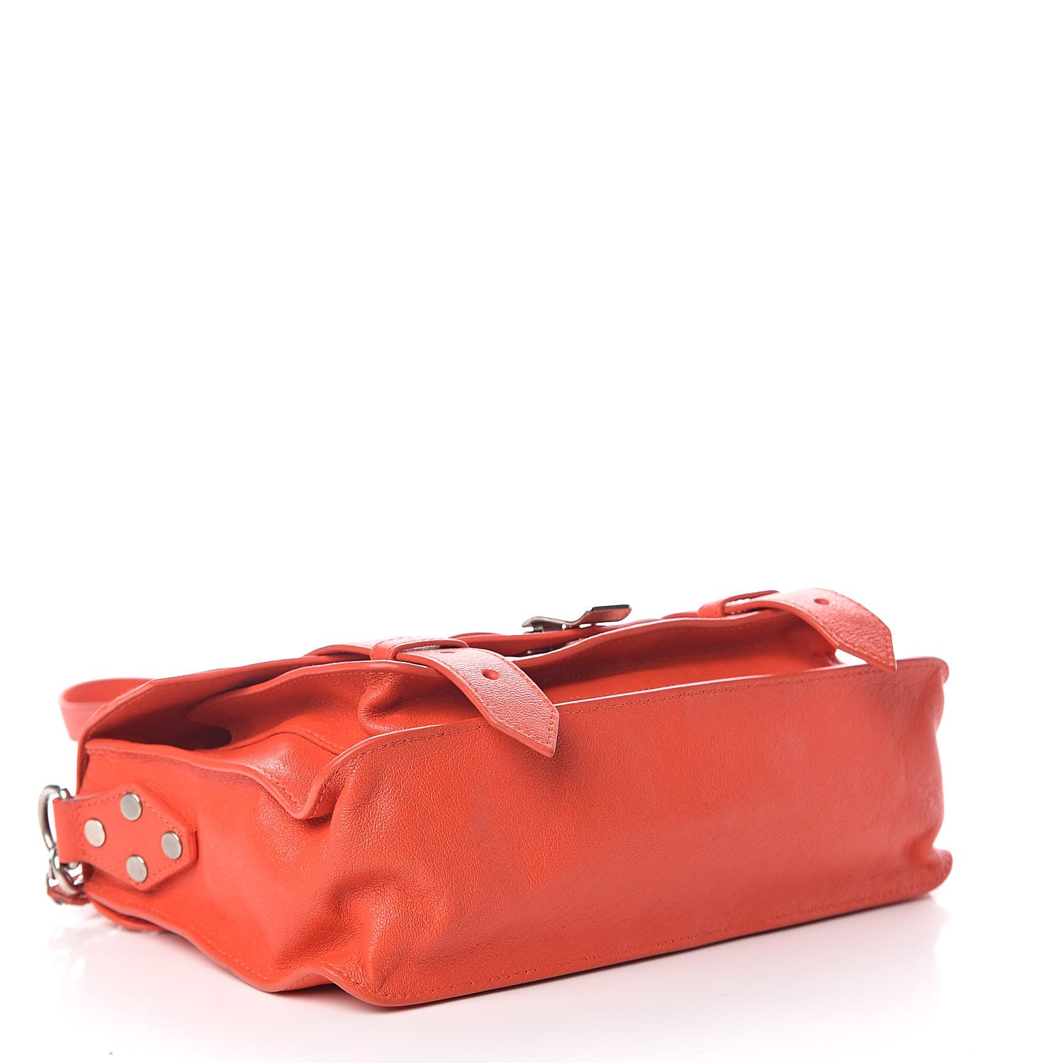 Proenza Schouler Lambskin Tiny PS1 Satchel Orange Pepper 4 of 13