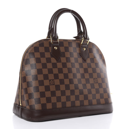 Louis Vuitton Damier Ebene Alma PM 3 of 12