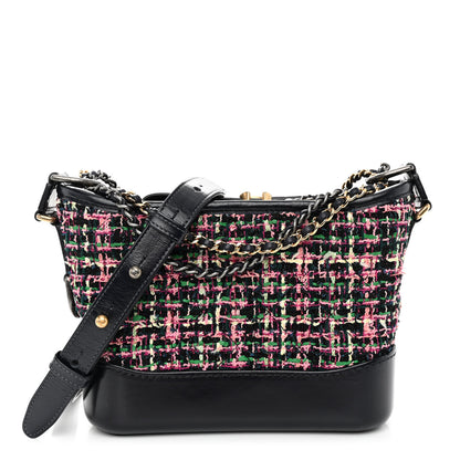 Chanel Tweed Calfskin Small Gabrielle Hobo Multi 1 of 9