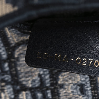 Christian Dior Oblique Slim Saddle Pouch Blue 7 of 9