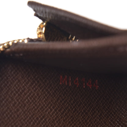 Louis Vuitton Damier Ebene Zippy Compact Wallet 7 of 7
