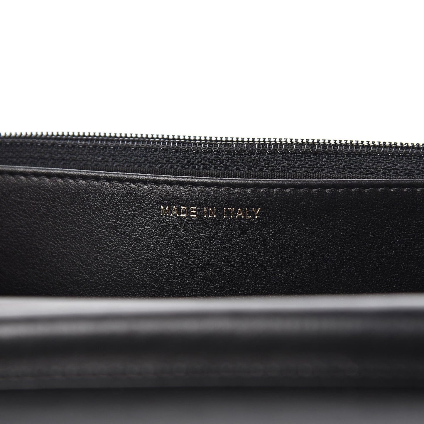 Caviar Quilted Boy Wallet On Chain WOC Black