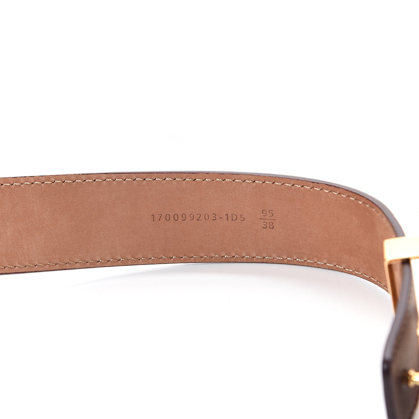 Vitello Dolce Belt 95 38 Brown