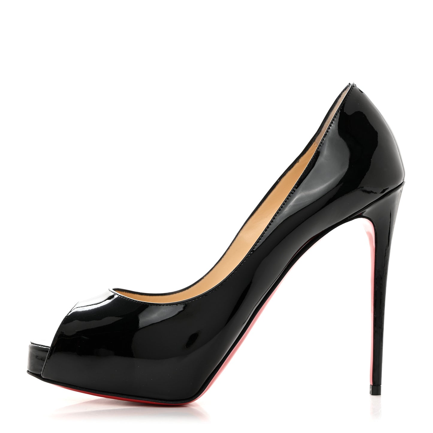 Patent New Very Prive 120 Pumps 38.5 Black