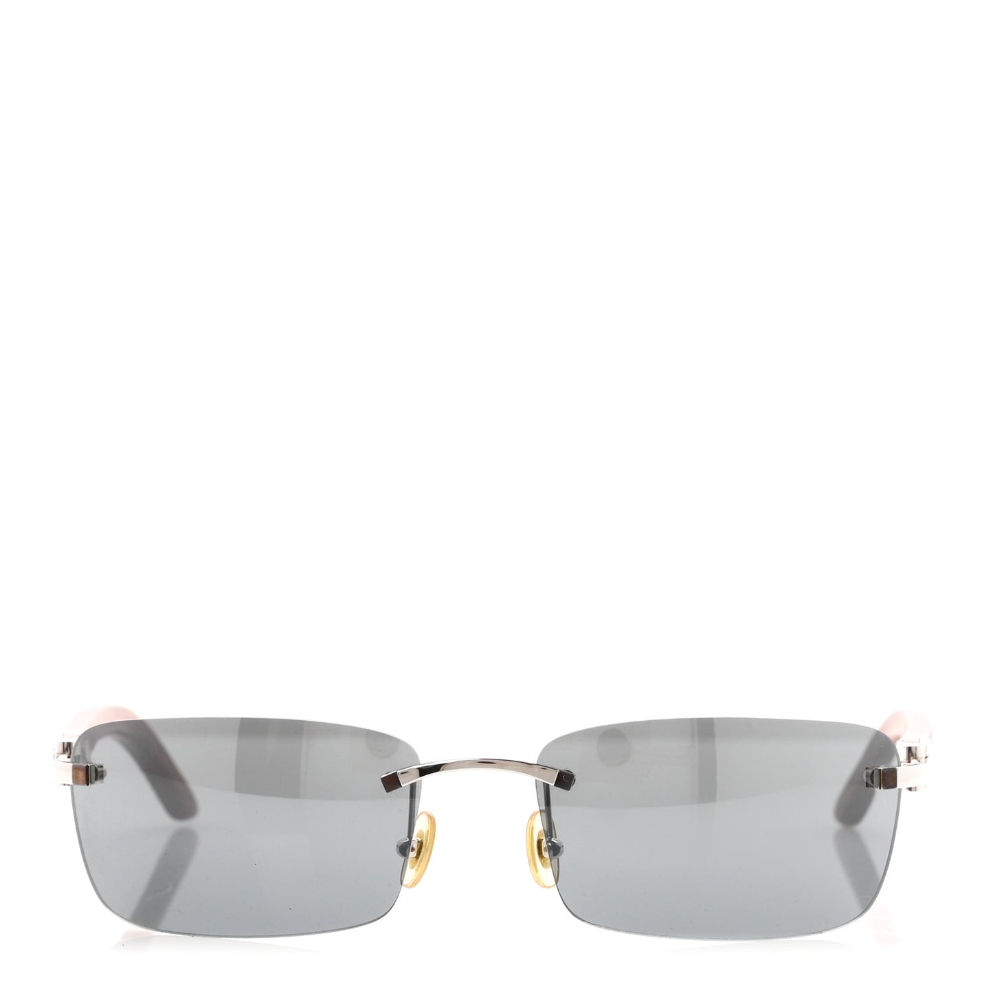 Metal Wood Tiger Bubinga Sunglasses