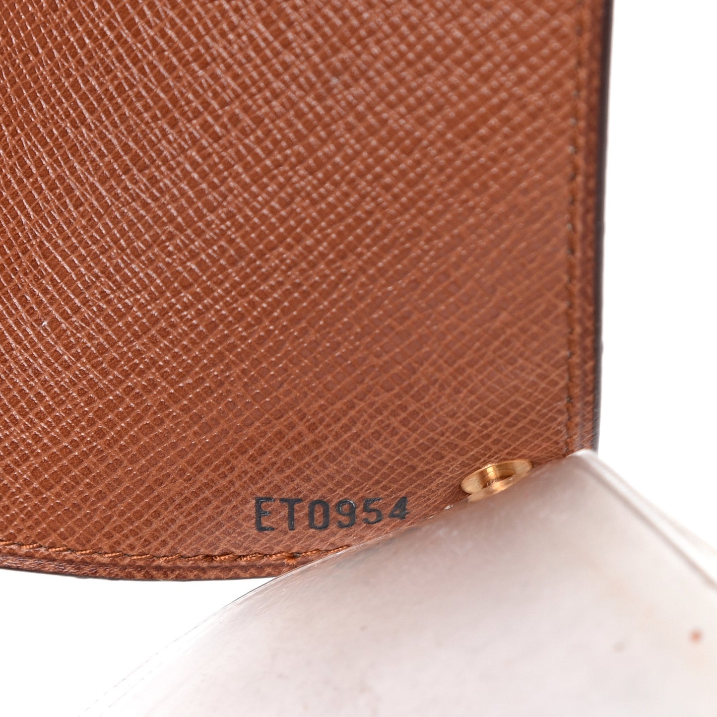Monogram Credit Card Photo Holder