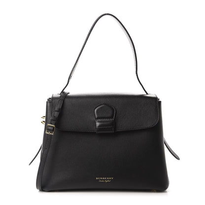 Burberry Derby Calfskin House Check Medium Camberley Black 1 of 12