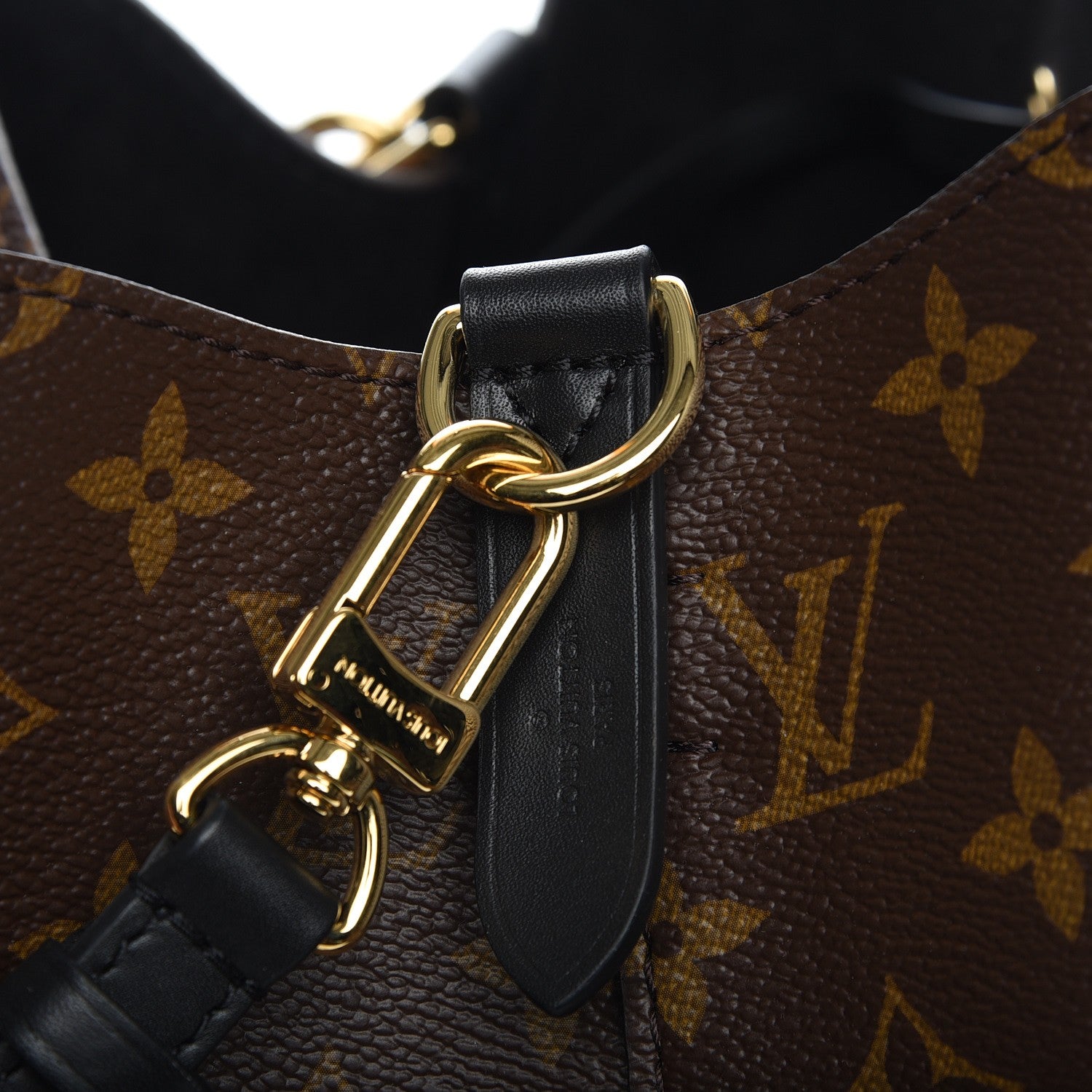 Louis Vuitton Monogram Neonoe MM Black 6 of 6