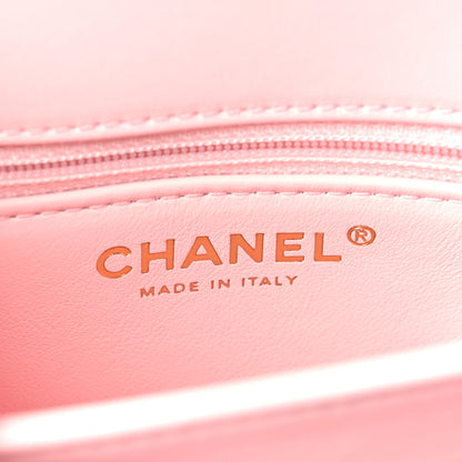 Chanel Lambskin Quilted Small Trendy CC Flap Dual Handle Bag Light Pink 5 of 9