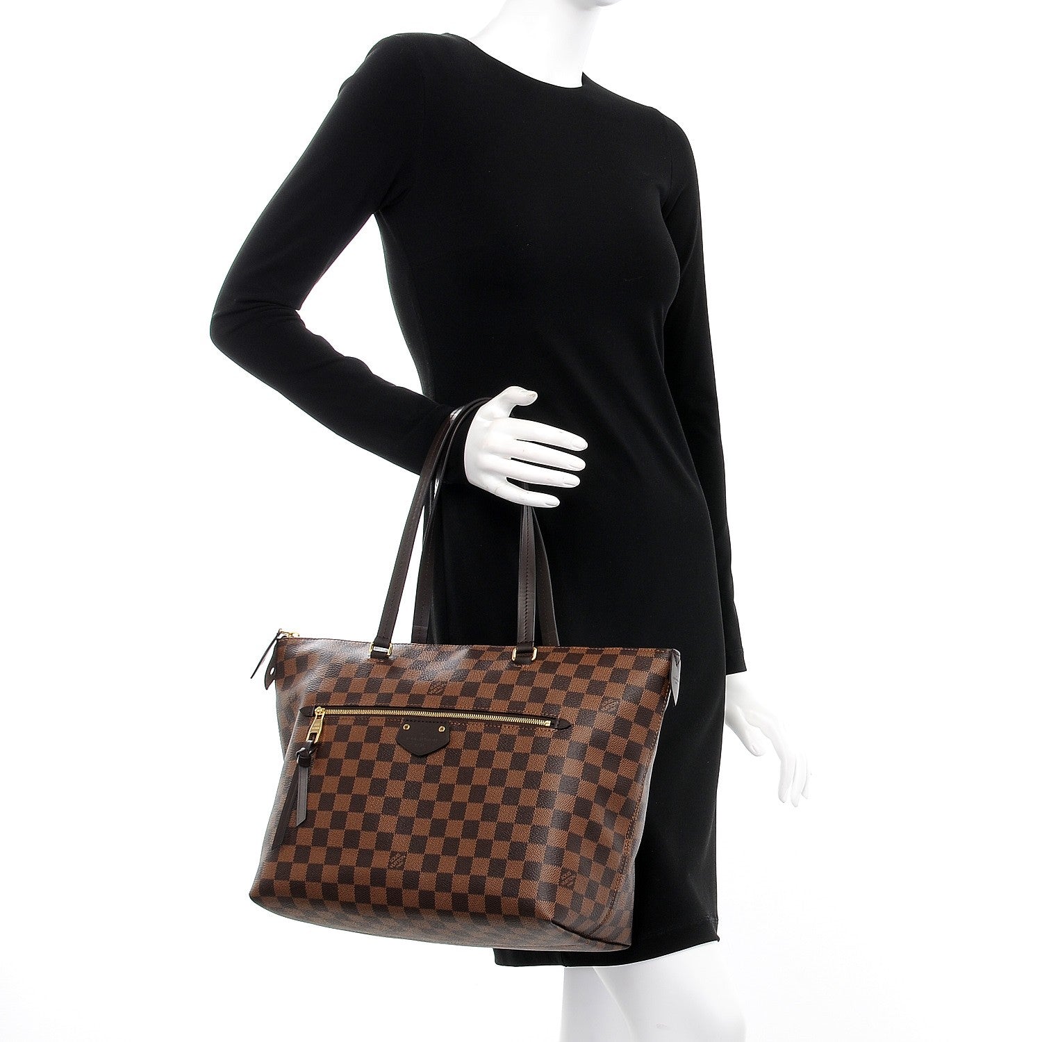 Louis Vuitton Damier Ebene Iena MM 2 of 8