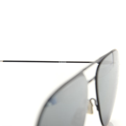 Christian Dior Homme Mens Aviator Sunglasses 0205S Black 6 of 7