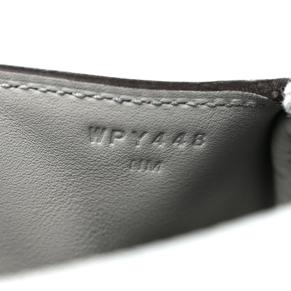 Hermes Taurillon Clemence Mini Lindy 20 Bleu Pale 6 of 9