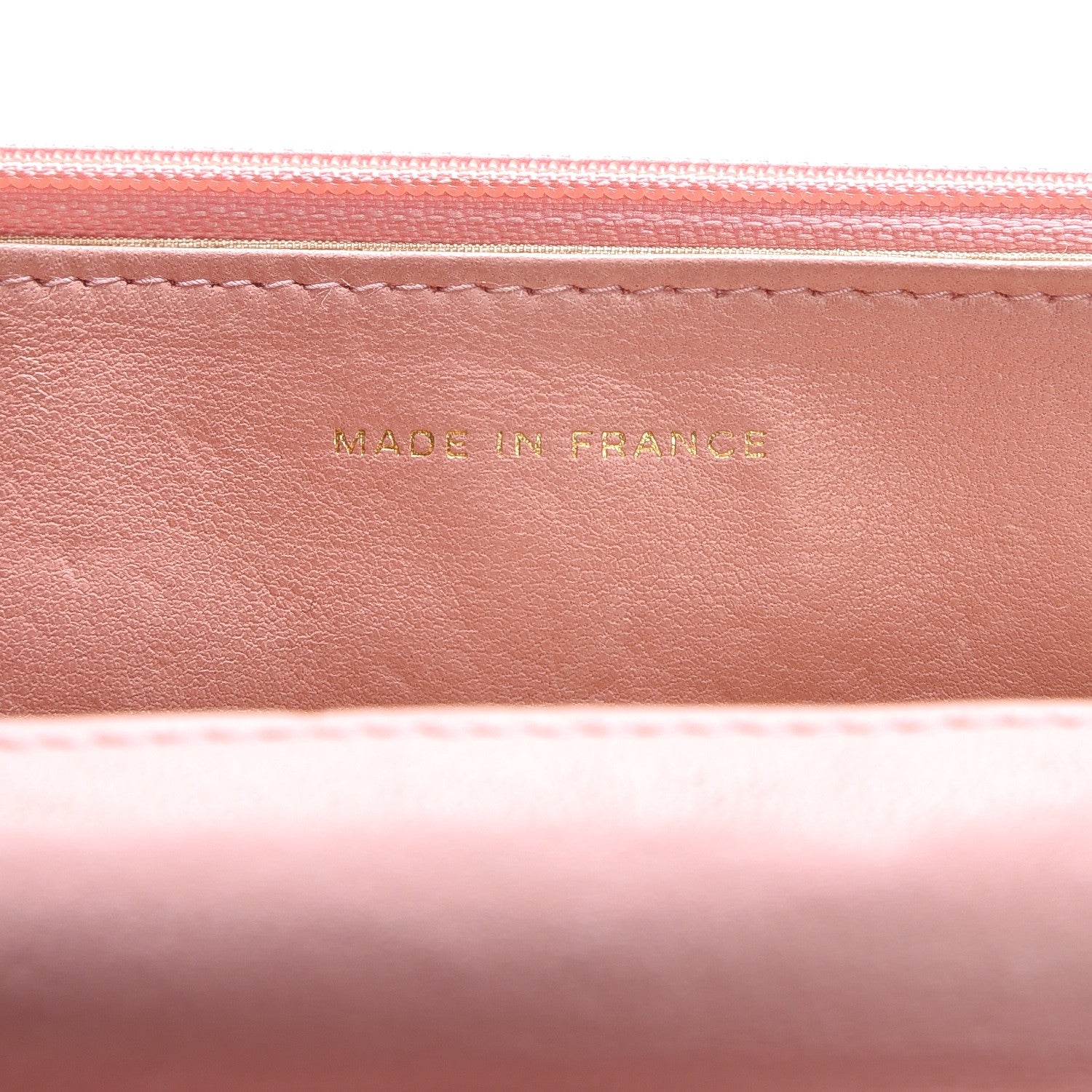 Chanel Caviar Timeless CC Wallet On Chain WOC Pink 7 of 8