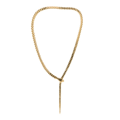 Tiffany 18K Yellow Gold Elsa Peretti Snake Necklace 3 of 4
