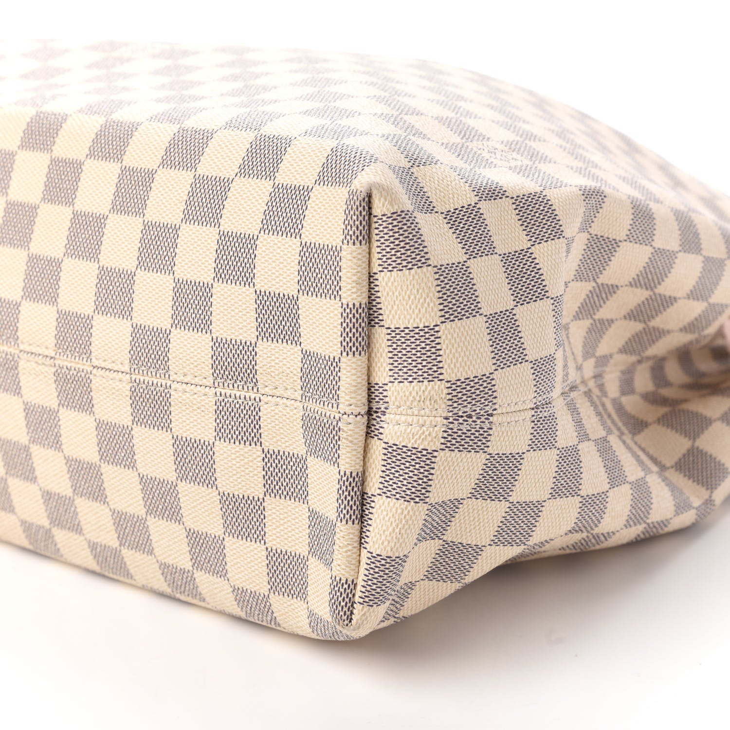 Louis Vuitton Damier Azur Graceful MM Rose Ballerine 7 of 10