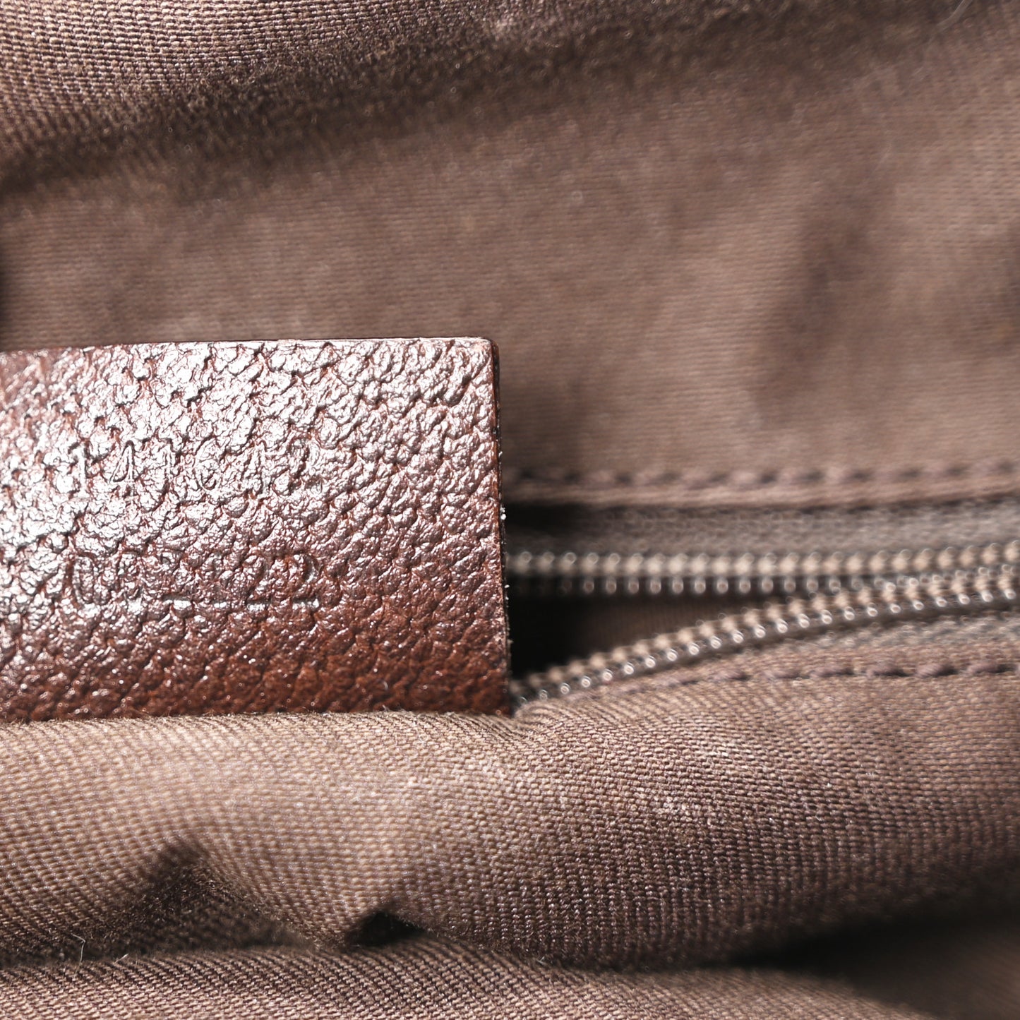 GG Monogram Flap Backpack Brown