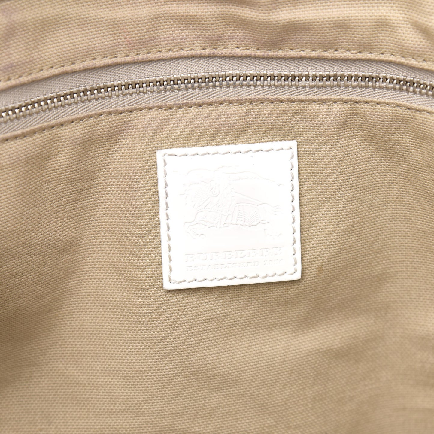 Nova Check Heart Tote White