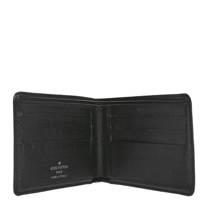 Louis Vuitton Taiga Slender Wallet Black 5 of 7