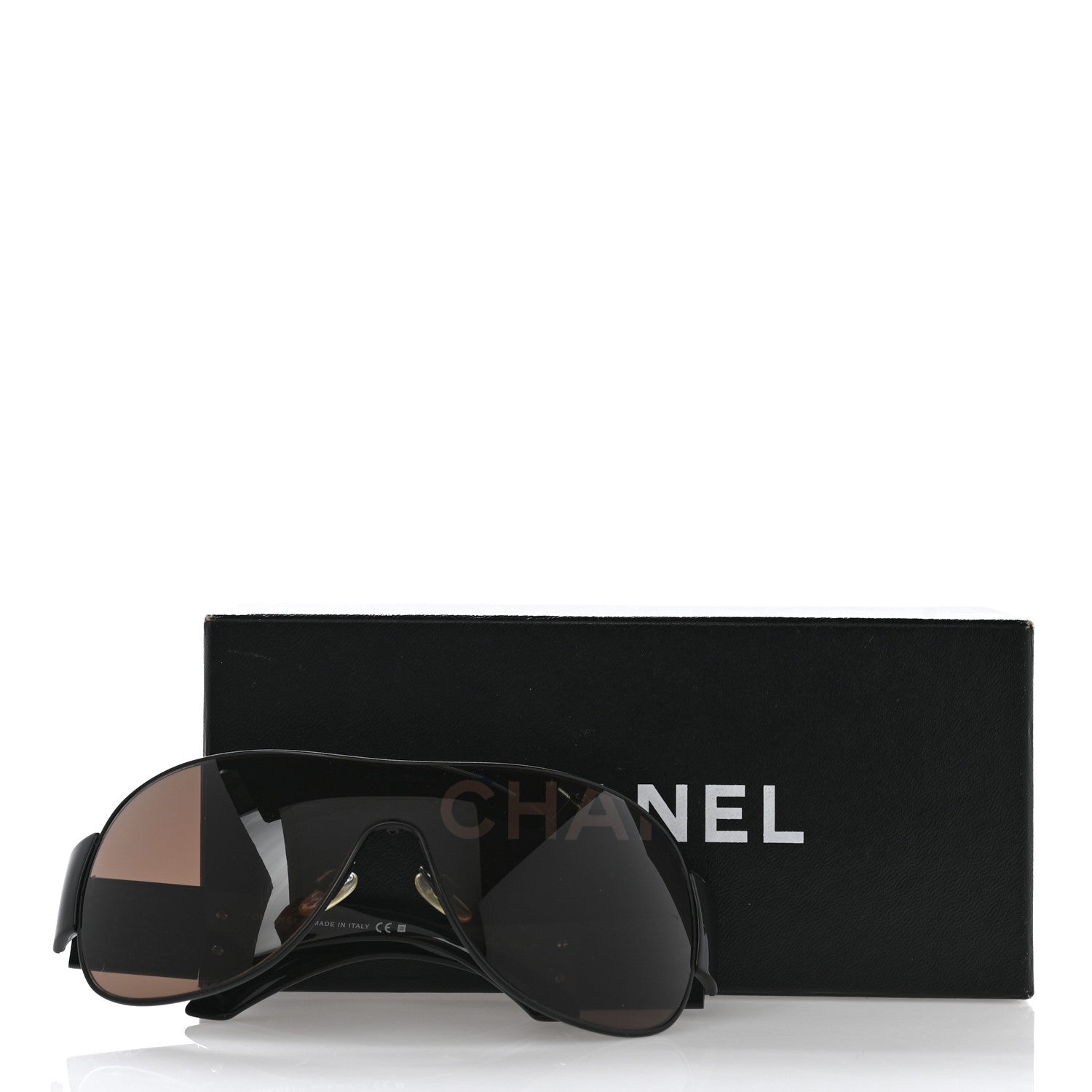 Chanel CC Sunglasses 4154 Brown Black 7 of 7