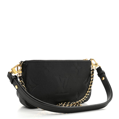 Louis Vuitton Empreinte Monogram Giant Multi Pochette Accessories Black 3 of 11