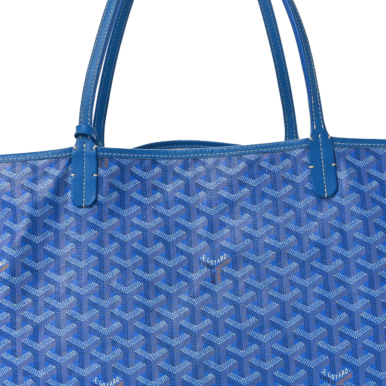 Goyard Goyardine Saint Louis GM Sky Blue 9 of 12